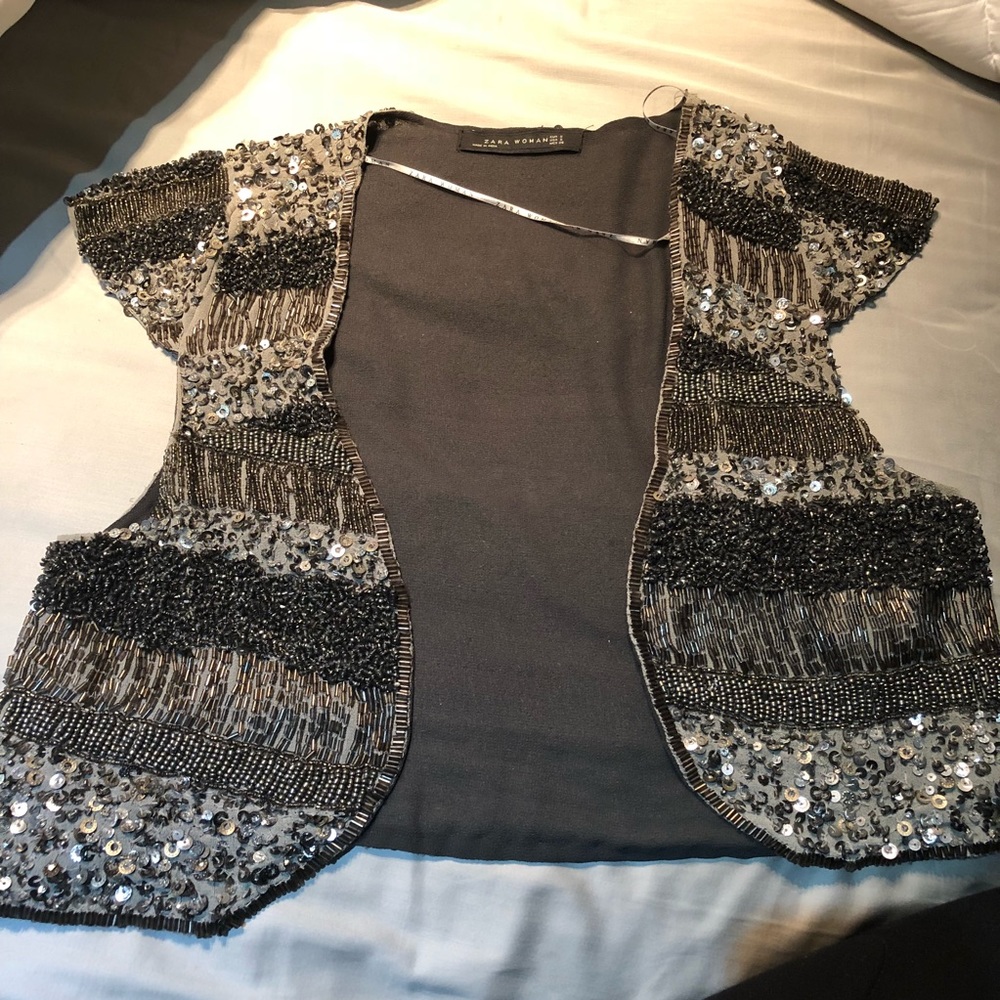 ZARA BEADED JACKET